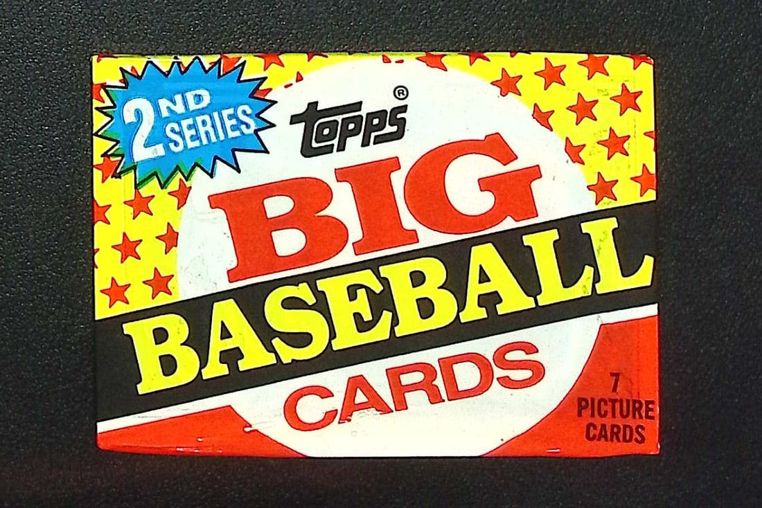 1989 Topps Big Baseball Series 2 Retail Box Wax Pack Vintage Baseball Cards: Topps Valuable Vintage MLB Rookie Baseball Trading Cards, Ken Griffey, Jr, Larry Walker RC, Rickey Henderson, Nolan Ryan, Bo Jackson, Dale Murphy, Sammy Sosa RC, Old Sports Cards for Sale Near Me, Wor
