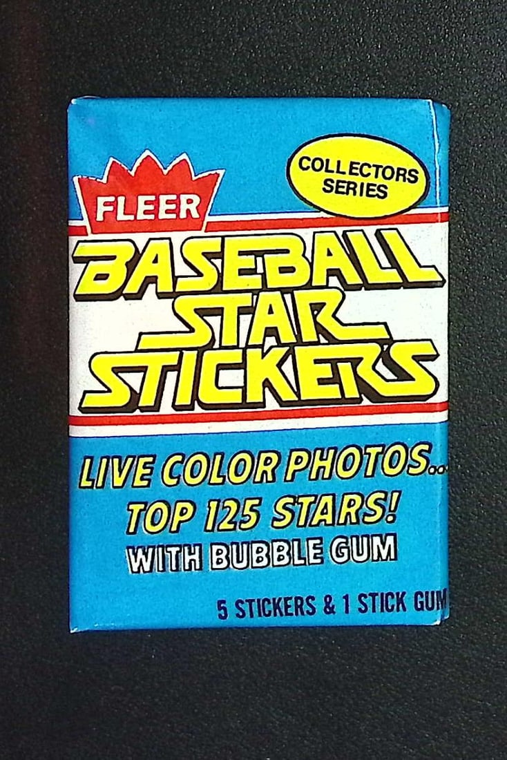1981 Fleer Vintage Series 1 Baseball STICKERS Retail Box Pack Sports Cards MLB Trading Cards Rookie: Fleer Vintage Baseball MLB Trading & Sports Cards, World Series & Hall of Fame Players, Rookie Cards in this set are Tim Raines, Danny Ainge, Kirk Gibson Old Sports Cards for Sale Near Me, Valuable Au