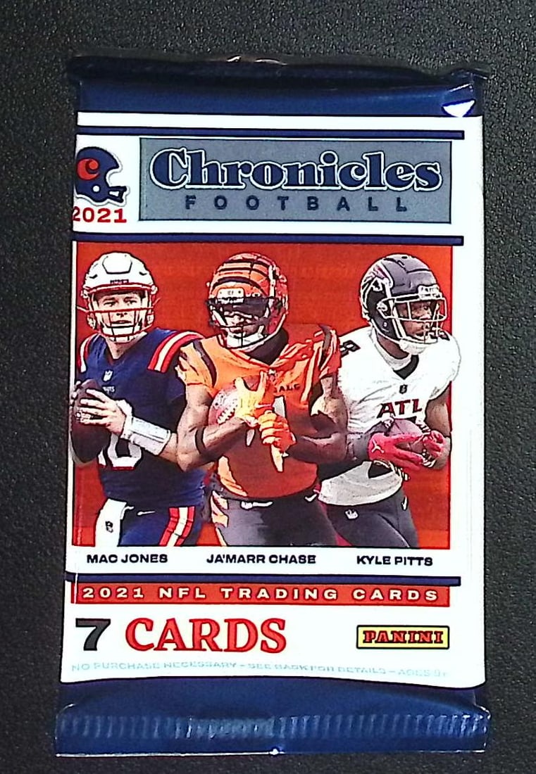 2021 Panini Chronicles Football Card BLASTER BOX PACK: Panini Football NFL Trading & Sports Cards, Sports Cards for Sale Near Me, Brock Purdy, Josh Allen, Patrick Mahomes, Aaron Rodgers, Joe Burrow, JaMarr Chase, Auction Football Lots for Sale on Line, Su