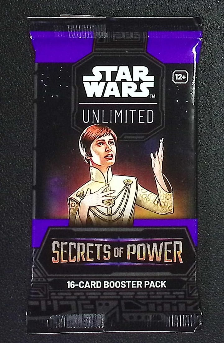 Star Wars Unlimited Secrets of Power 16 Card Booster Pack: 1 Rare or Legendary per Pack (1 of 1)