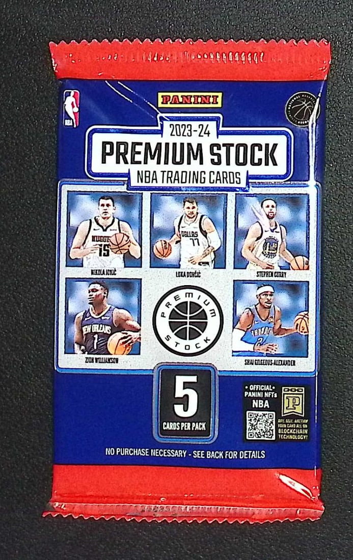 2023-24 Panini NBA Hoops Premium Stock Basketball Card BLASTER BOX PACK - Victor Wembanyama: Panini Basketball NBA Trading & Sports Cards, Rookie Cards in this Set are Victor Wembanyama, Brandon Miller, Scoot Henderson, Amen Thompson, Numbered, Cracked Ice, Attack the Rack, SSP, SP, Anthony E