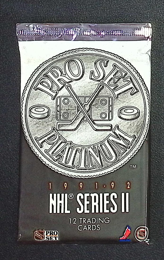 1991-92 Pro Set Platinum Series 2 Vintage Hockey Card Factory Sealed Retail Box Pack: Pro Set Vintage Hockey NHL Trading & Sports Cards, Brett Hull, Ray Bourque, Patrick Roy, Mario Lemieux, Wayne Gretzky, Sports Cards for Sale Near Me, Auction Lots for Sale on Line, Stanley Cup Winners