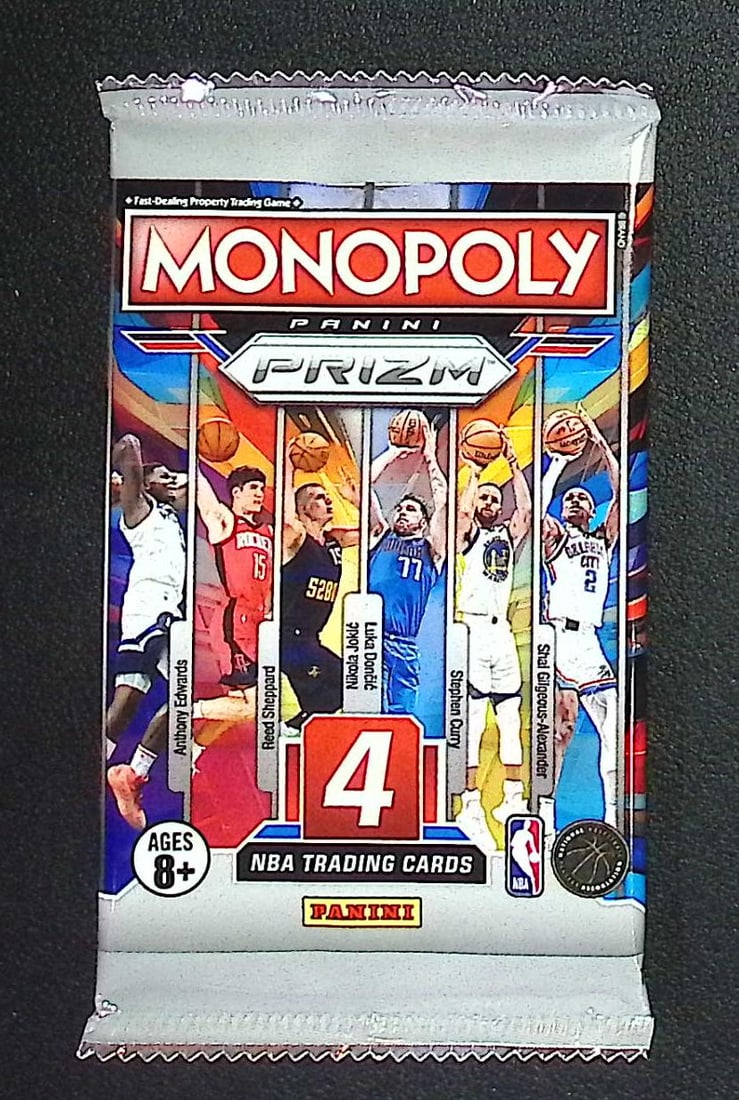 2024-'25 Panini Prizm Monopoly Basketball Card Blaster Box Pack Sports Card: Panini Prizm Basketball NBA Trading & Sports Cards,Victor Wembanyama Jayson Tatum, Jalen Brunson, NBA Trading Cards, Sports Cards, Shai Gilgeous-Alexander, Anthony Edwards, Jayson Tatum, Steph Curry, 
