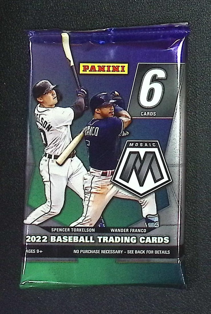 2022 Panini Mosaic Baseball Card BLASTER BOX PACK Sports Cards: 2022 Panini Mosaic Baseball Card Hanger Value Pack, Baseball Cards, MLB Trading Cards, Rookie Cards, Panini Baseball Cards, Panini Sports Cards, Sports Cards for Sale Near Me, Baseball Cards for Sale 