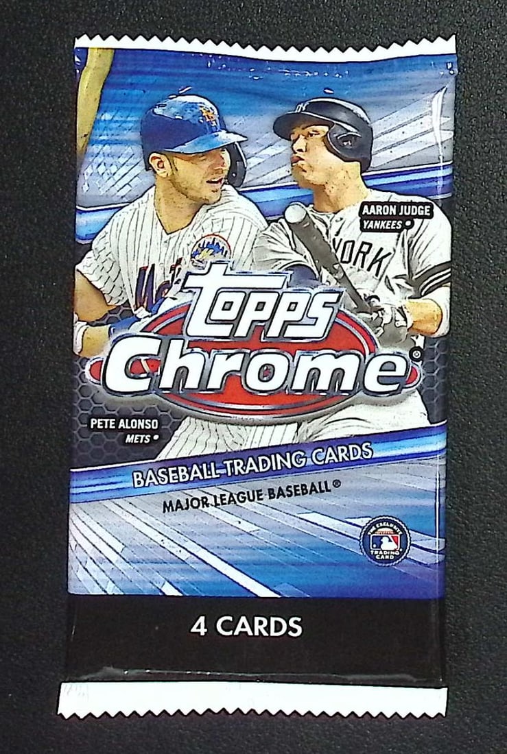 2020 Topps Chrome Baseball Card HOBBY BOX PACK Sports Cards MLB Trading Cards: Topps MLB Rookie Baseball Trading Cards, Sports Cards for Sale Near Me, World Series & Hall of Fame Players, Shohei Ohtani, Mike Trout, Aaron Judge, Mookie Betts, Boston Red Sox, New York Yankees