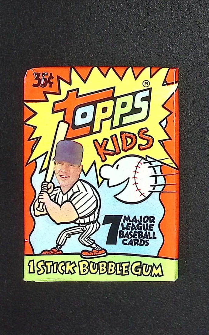 1992 Topps Vintage KIDS Series 1 Baseball Cards RETAIL BOX WAX PACK, Sports Cards Rookie Cards: Topps Vintage Rookie Basseball MLB Trading & Sports Cards, Old Baseball and Sports Cards For Sale Near Me, World Series Players, Hall of Fame Stars, Nolan Ryan, Ryne Sandberg, Bo Jackson, Don Mattingl