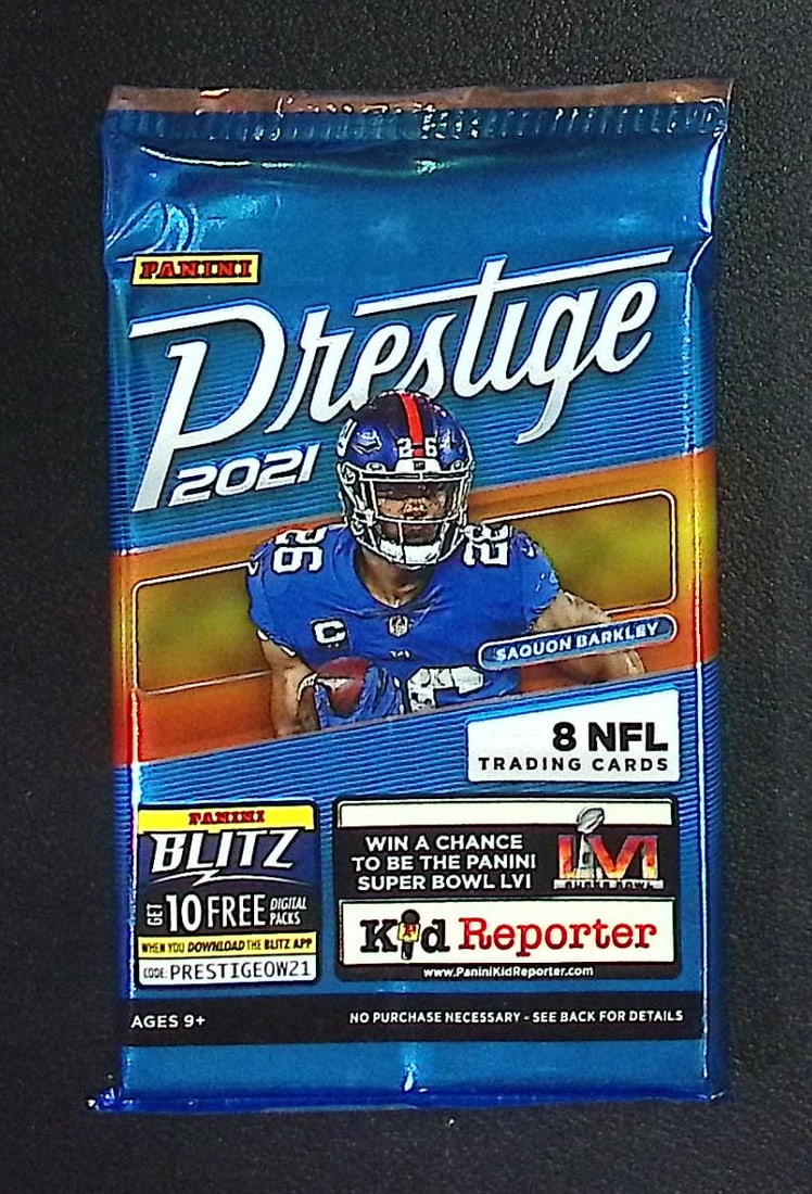 2021 Panini Prestige Football BLASTER BOX PACK: Panini Rookie Football NFL Trading & Sports Cards, Rookie Cards in This Set are Jayden Daniels, Bo Nix, Drake Maye, Marvin Harrison, Jr, JJ McCarthy, Football & Sports Cards for Sale Near Me, Silver, 