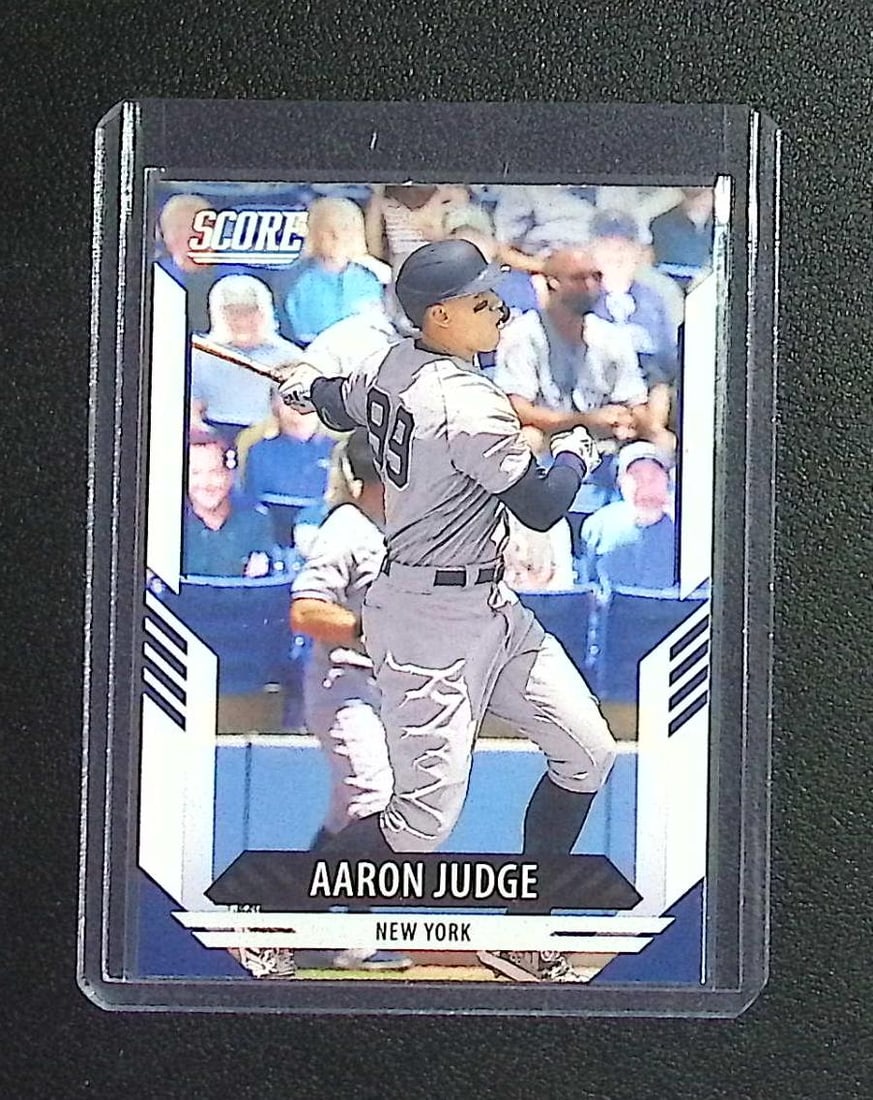 Aaron Judge 2021 Panini Chronicles Score #21: Panini Baseball MLB Trading & Sports Cards, Sports Cards for Sale Near Me, Prizm, Mosaic, Select, SP, SSP, Auction Memorabilia Lots for Sale On Line, World Series & Hall of Fame Players