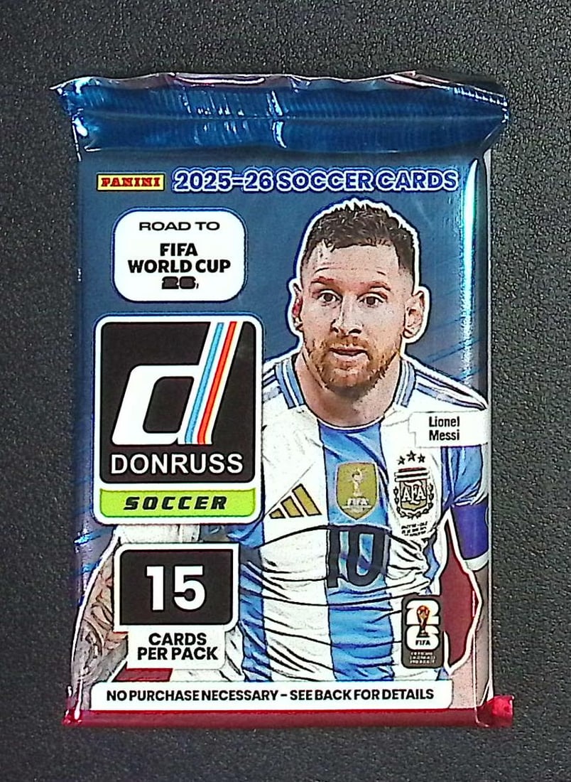 2025 Donruss Soccer Blaster Box Pack: Road to FIFA World Cup: Panini Soccer Trading & Sports Cards, World Cup, Zebra, Sports Cards for Sale Near Me, SP, SSP, Numbered Cards, Auction Lots for Sale on Line