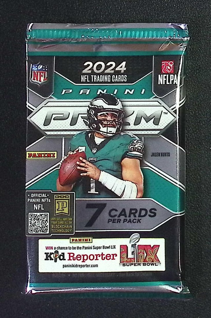 2024 Panini Prizm Football Cards Mega Box Pack Sports Cards Jayden Daniels: Panini Rookie Football NFL Trading & Sports Cards, Rookie Cards in This Set are Jayden Daniels, Bo Nix, Drake Maye, Marvin Harrison, Jr, JJ McCarthy, Football & Sports Cards for Sale Near Me, Silver, 