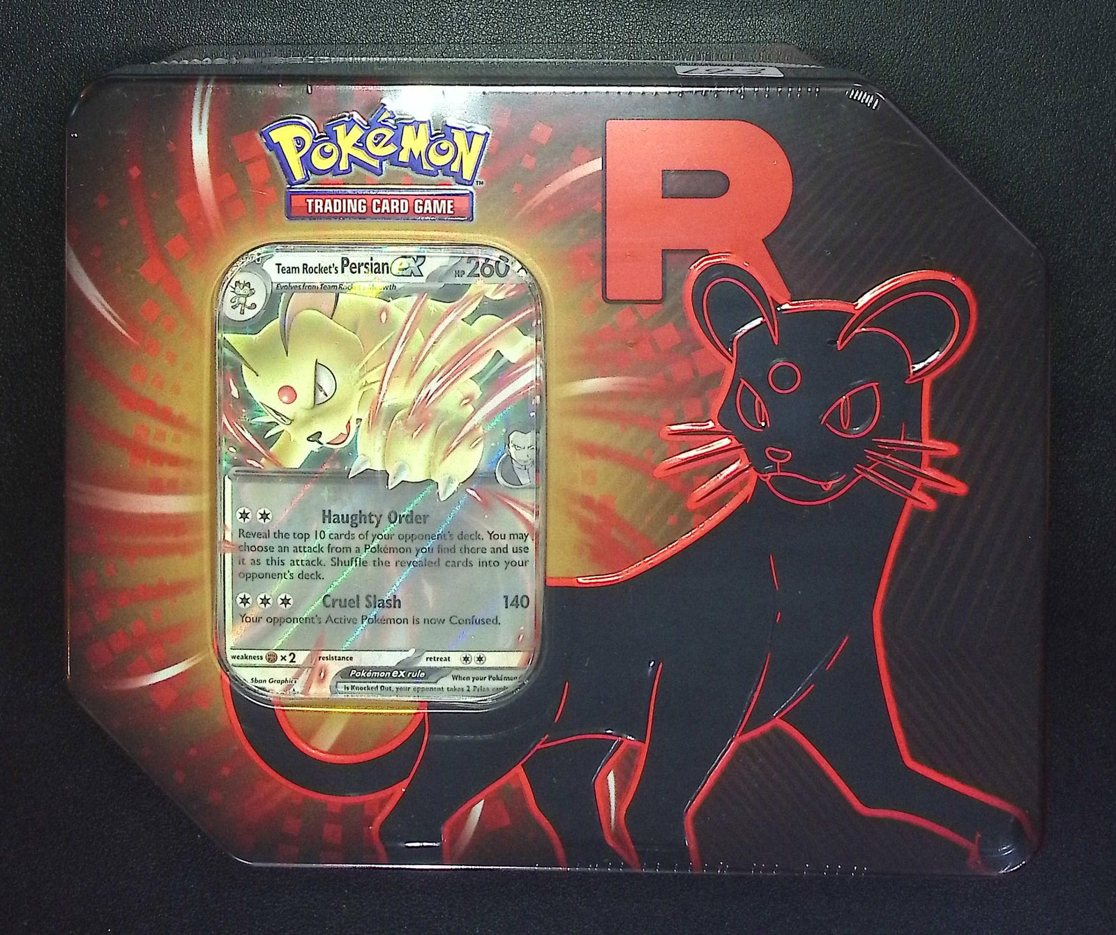 Pokemon Team Rocket Tin Box: 5 Booster Packs & 1 Promo Card of Mewto ex, Nidoking ex or Persian ex: Pokemon Trading Card Game Cards, Charizard, Pikachu, Mewto, EX, Referse Holo, Holo Rare Cards, Secret Rare Cards, Full Art Cards, Evee, 3 Stars Ultra Rare Cards, Double Rare, Illustration Rare, Specia