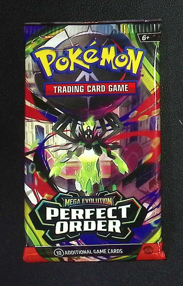2026 Pokemon Perfect Order 10 Card TCG Booster Pack, Charizard: Pokemon Trading Card Game Cards, Charizard, Pikachu, Mewto, EX, Referse Holo, Holo Rare Cards, Secret Rare Cards, Full Art Cards, Evee, 3 Stars Ultra Rare Cards, Double Rare, Illustration Rare, Specia