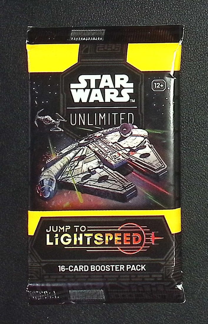 Star Wars Unlimited Jump To Lightspeed 16 Card Booster Pack: 1 Rare or Legendary per Pack (1 of 1)