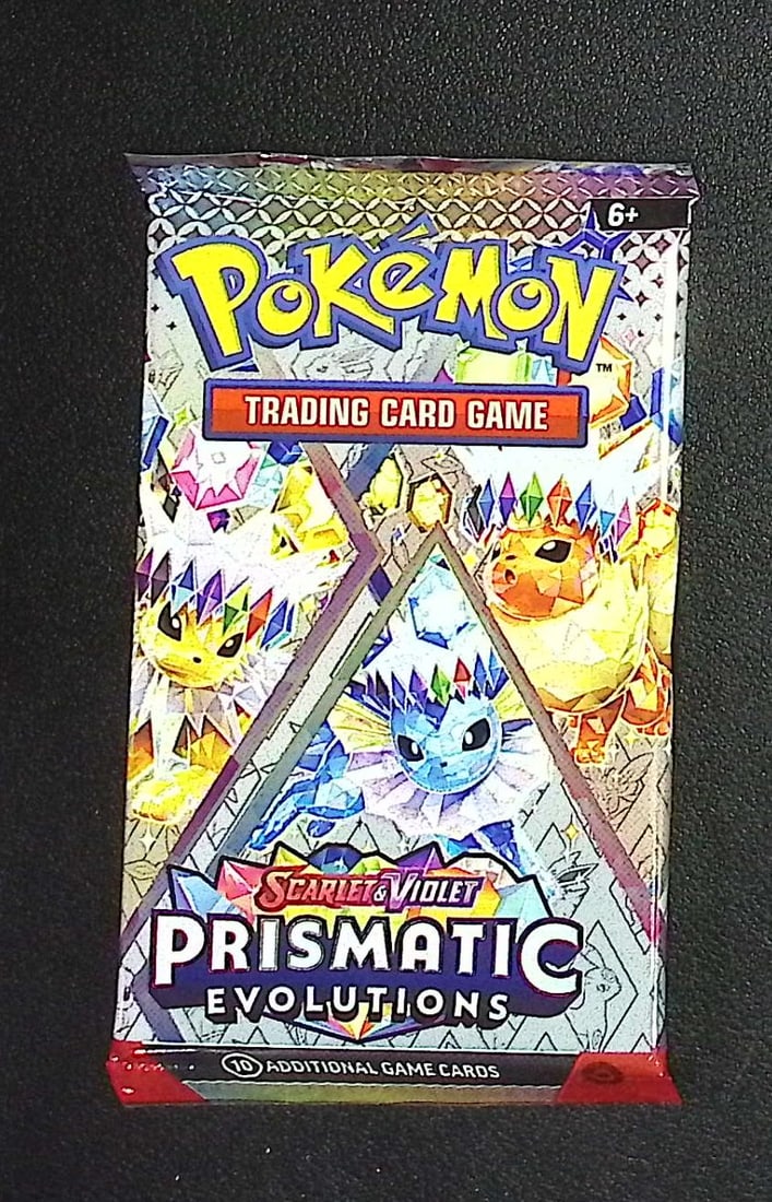 2025 Pokemon Scarlet & Violet Prismatic Evolutions 10 Card Booster Pack Charizard: Pokemon Trading Card Game Cards, Charizard, Pikachu, Mewto, EX, Referse Holo, Holo Rare Cards, Secret Rare Cards, Full Art Cards, Evee, 3 Stars Ultra Rare Cards, Double Rare, Illustration Rare, Specia