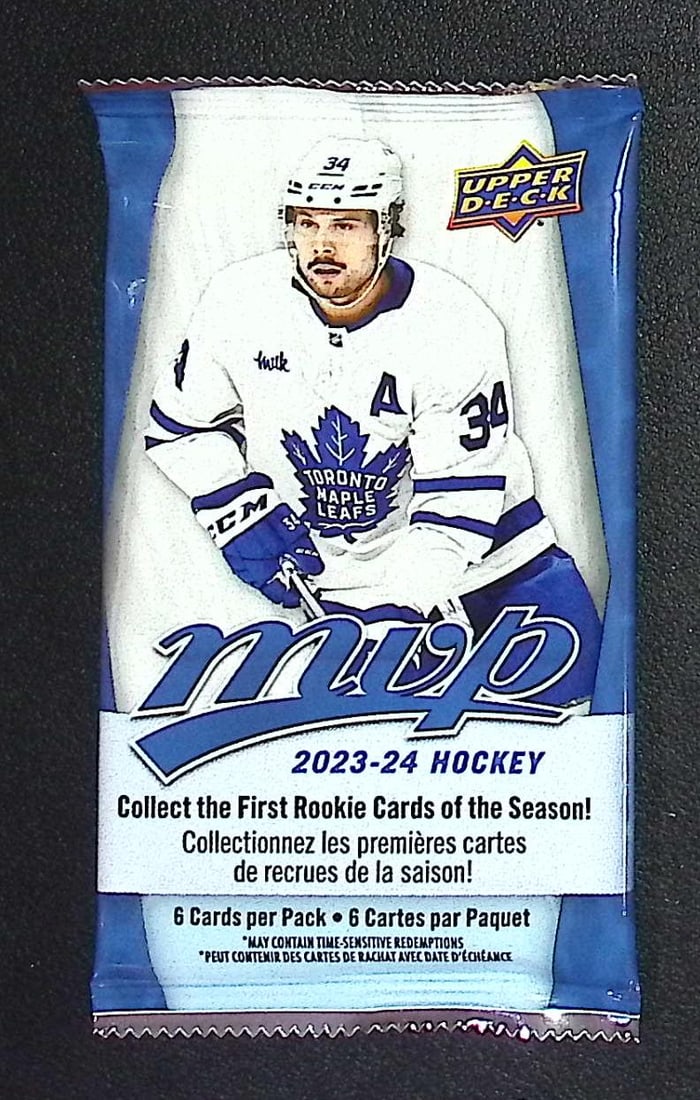 2023-24 Upper Deck MVP Hockey Card Retail Box Pack - Collect all 50 SP Star & Rookie SP Cards: Upper Deck Hockey NHL Trading & Sports Cards, Sports Cards for Sale Near Mr, Auction Memorabilia Lots For Sale on Line, Base Retro Variation Cards NHL Trading Cards Stanley Cup Connor McDavid Alex Ove