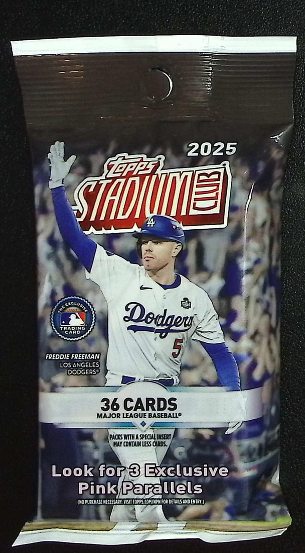 2025 Topps Stadium Club Baseball HANGER VALUE FAT PACK - James Woods & Jacob Wilson, & Dylan Crews: Factory Sealed Topps Baseball MLB Trading & Sports Cards, Rookie Cards in this set are James Wood, Dylan Crews, Speckled, SP, SSP, Variations, Autographs, Chrome, Refractors, 1976 Topps, Sports Cards 