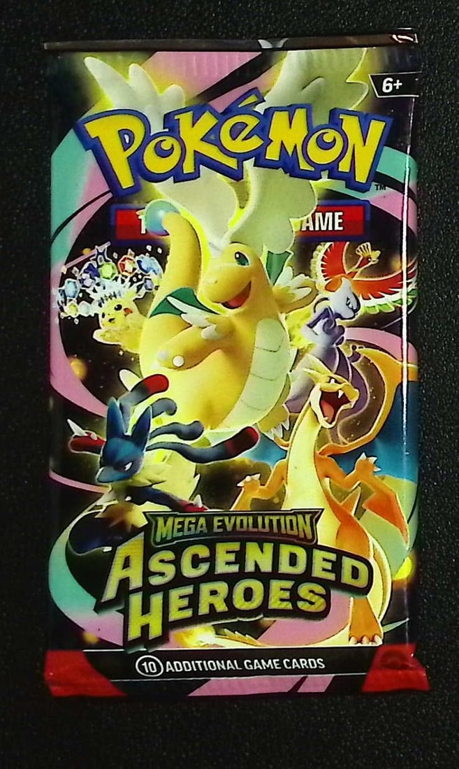 2025 Pokemon Ascended Heroes Card Booster Pack Charizard Newest Pokemon Set: Pokemon Trading Card Game Cards, Charizard, Pikachu, Mewto, EX, Referse Holo, Holo Rare Cards, Secret Rare Cards, Full Art Cards, Evee, 3 Stars Ultra Rare Cards, Double Rare, Illustration Rare, Specia