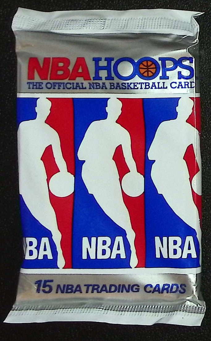 1990 NBA Hoops SERIES 1 Vintage Basketball Cards Retail Box Pack New Factory Sealed (1 of 1)