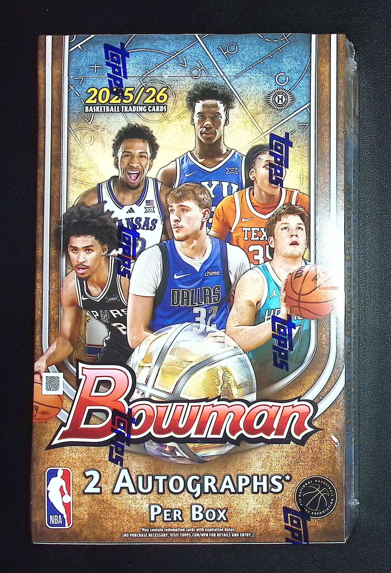 2025-26 Bowman Basketball Hobby Box - Cooper Flagg & Kon Knueppel Rookie Cards: Bowman Basketball NBA Trading & Sports Cards, Sports Cards for Sale Near Me, Champion and Hall of Fame Players, Auction Lots for Sale On Line