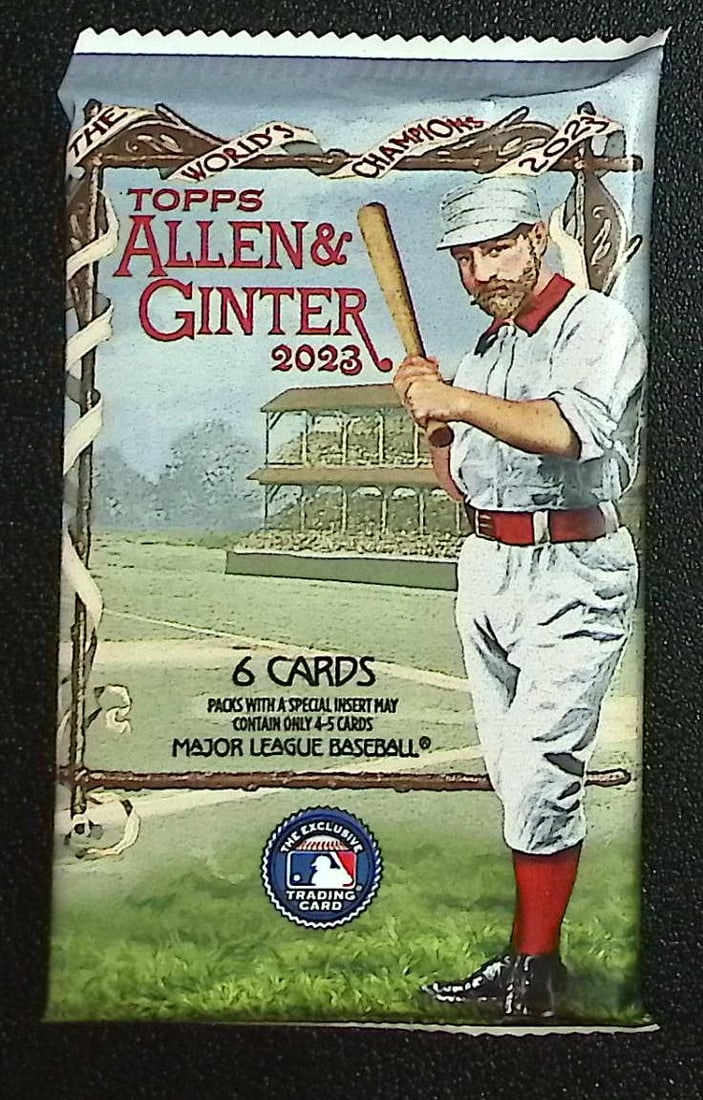 2023 Topps Allen & Ginter Baseball Card BLASTER BOX PACK, Sports Cards, Rookie Cards, MLB Trading: Topps Heritage Baseball MLB Trading & Sports Cards, Sports Cards for Sale Near Me, World Series & Hall of Fame Players, Auction Lots for Sale on Line, Shohei Ohtani, Sparkles, Rookie Cards, SP, SSP, N
