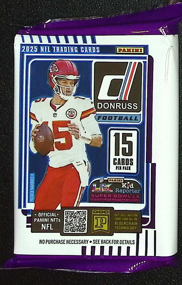 2025 Donruss Football Blaster Box Pack Cam Ward, Emeka Egbuka, Ashton Jeanty, Travis Hunter, Omarion: Donruss Football NFL Trading & Sports Cards, Rookie Cards in this set are Cam Ward, Emeka Egbuka, Ashton Jeanty, Travis Hunter, Omarion Hampton, Rated Rookie, Downtown SSP, Sports Cards for Sale Near 