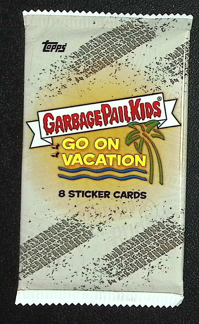 2021 Topps Garbage Pail Kids Go On Vacation Wax Pack Sticker Cards (1 of 1)