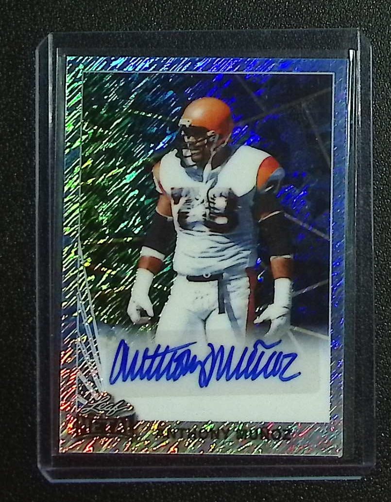 Anthony Munoz Autograph /20 Blue Shimmer Platinum 2024 Leaf Metal Collective #90A-AM2: Leaf, Football NFL Trading Cards, Old Sports Cards for Sale Near Me, Hall of Fame & Super Bowl Player Cards, Auction Memorabilia Lots for Sale on Line