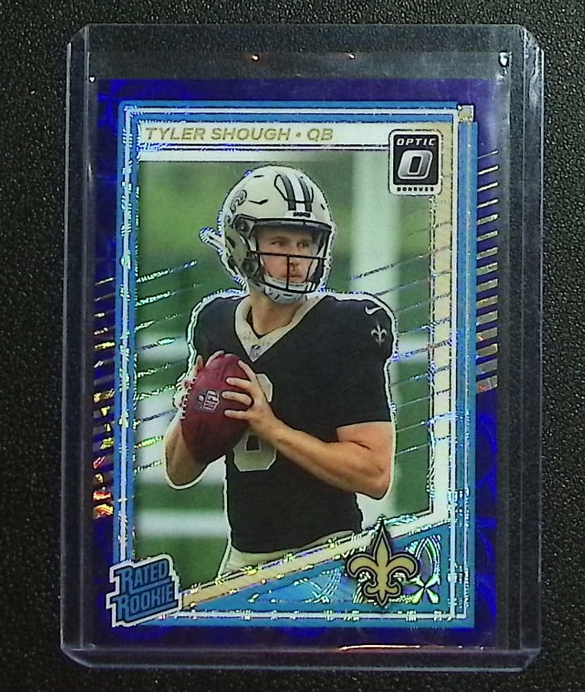 Tyler Shough Purple Scope Rated Rookie 2025 Donruss Optic #223 (1 of 2)
