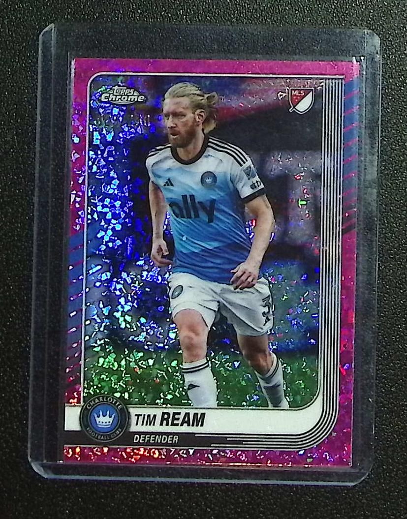 Tim Ream /250 Pink Mini Diamonds 2025 Topps MLS #59: Topps Soccer MLS Trading & Sports Cards, Sports Cards for Sale Near Me, World Cup & Hall of Fame Players Memorabilia, Refractors, X-Fractors, Numbered, SP, SSP, Valuable Auction Memorabilia Lots Sold 