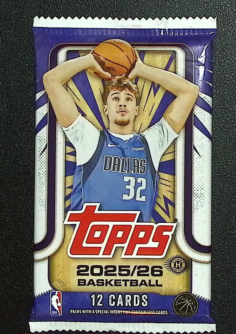 2025-26 Topps Basketball Card HOBBY BOX PACK RC'S: Cooper Flagg, Kon Kneuppel, VJ Edgecombe: Topps Basketball NBA Trading & Sports Cards, Rookie Cards in this set are Cooper Flagg, Dylan Harper, Ace Bailey, V J Edgecombe, Kon Knueppel , Autographs, Signatures, Green Topps Logo Refractor, Auct
