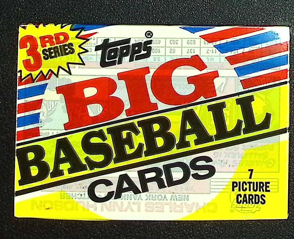 1988 Topps Vintage Big Baseball Cards Series 3 Retail Wax Pack, Sports Cards: Topps Valuable Vintage MLB Rookie Baseball Trading Cards, Gary Carter, Nolan Ryan, Orel Hersheiser, Don Mattingly, Mike Schmidt Philadelphia Phillies, Old Sports Cards for Sale Near Me, World Series &