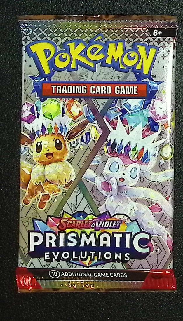 2025 Pokemon Scarlet & Violet Prismatic Evolutions 10 Card Booster Pack Charizard: Pokemon Trading Card Game Cards, Charizard, Pikachu, Mewto, EX, Referse Holo, Holo Rare Cards, Secret Rare Cards, Full Art Cards, Evee, 3 Stars Ultra Rare Cards, Double Rare, Illustration Rare, Specia
