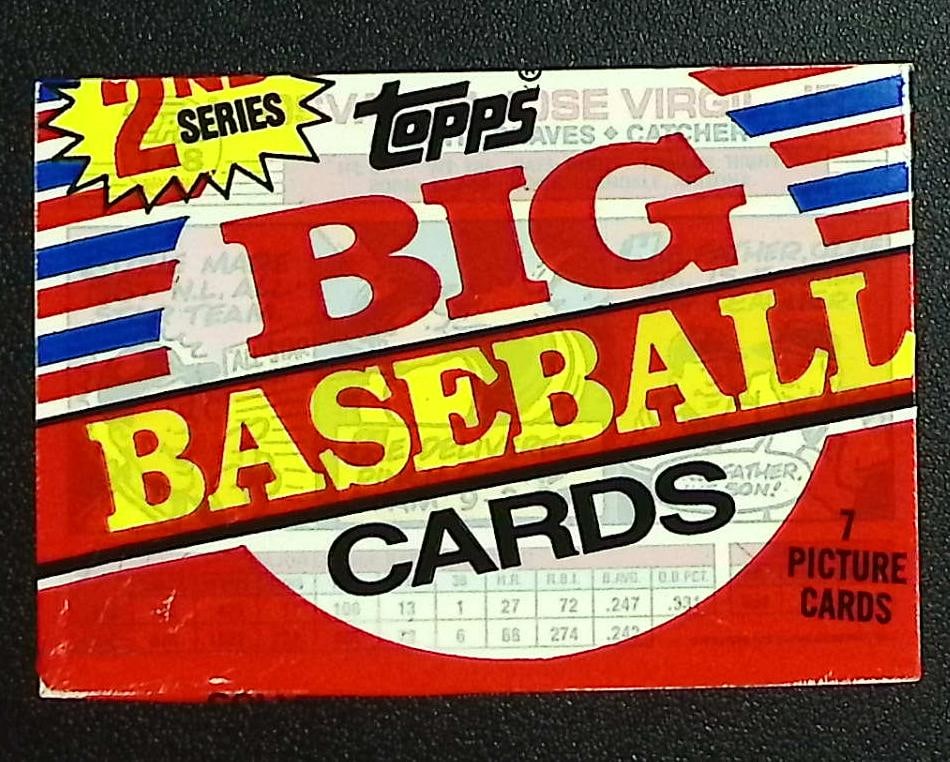 1988 Topps Vintage Big Baseball Cards Series 2 Retail Box Pack Sports Cards (1 of 1)