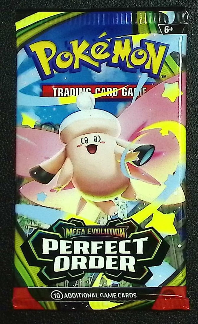 2026 Pokemon Perfect Order 10 Card TCG Booster Pack, Charizard: Pokemon Trading Card Game Cards, Charizard, Pikachu, Mewto, EX, Referse Holo, Holo Rare Cards, Secret Rare Cards, Full Art Cards, Evee, 3 Stars Ultra Rare Cards, Double Rare, Illustration Rare, Specia