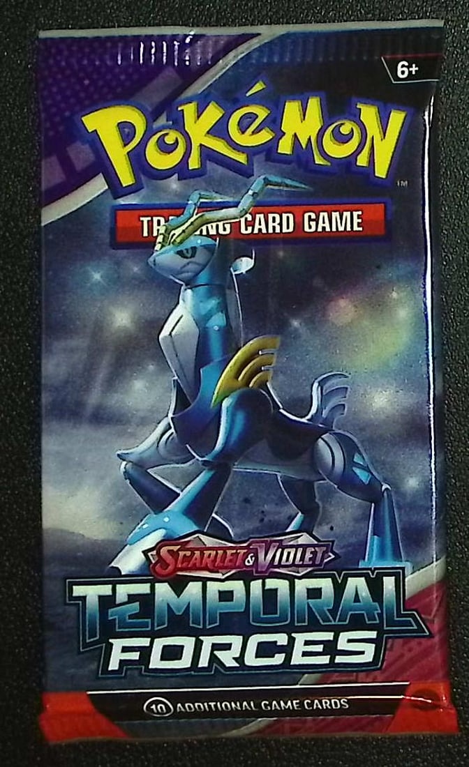 2024 Pokemon Scarlet & Violet Temporal Forces 10 Card Booster Pack, Charizard, Pikachu: Pokemon Trading Card Game Cards, Charizard, Pikachu, Mewto, EX, Referse Holo, Holo Rare Cards, Secret Rare Cards, Full Art Cards, Evee, 3 Stars Ultra Rare Cards, Double Rare, Illustration Rare, Specia