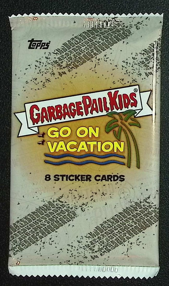 2021 Topps Garbage Pail Kids Go On Vacation Wax Pack Sticker Cards (1 of 1)