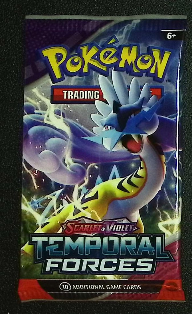 2024 Pokemon Scarlet & Violet Temporal Forces 10 Card Booster Pack, Charizard, Pikachu: Pokemon Trading Card Game Cards, Charizard, Pikachu, Mewto, EX, Referse Holo, Holo Rare Cards, Secret Rare Cards, Full Art Cards, Evee, 3 Stars Ultra Rare Cards, Double Rare, Illustration Rare, Specia