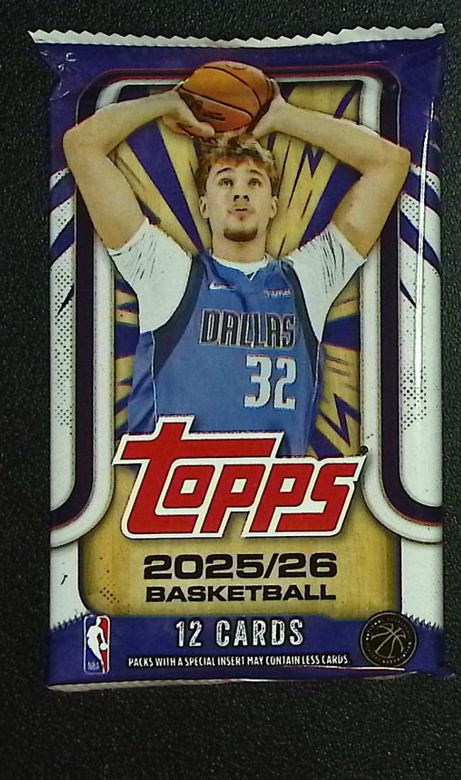 2025-26 Topps Basketball Card BLASTER BOX PACK - RC'S: Cooper Flagg, Kon Kneuppel: Topps Basketball NBA Trading & Sports Cards, Rookie Cards in this set are Cooper Flagg, Dylan Harper, Ace Bailey, V J Edgecombe, Kon Knueppel , Autographs, Signatures, Green Topps Logo Refractor, Auct