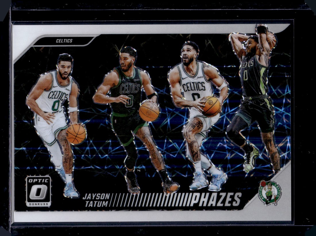 Jayson Tatum Phazes Case Hit 2024-25 Donruss Optic #5 Boston Celtics (1 of 2)