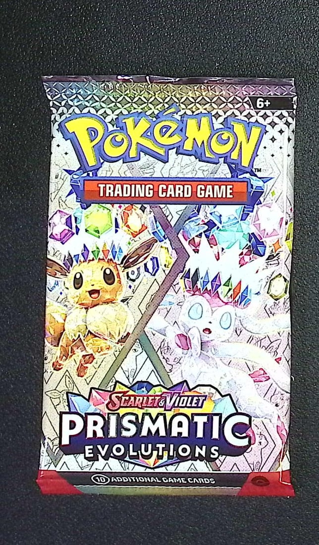 2025 Pokemon Scarlet & Violet Prismatic Evolutions 10 Card Booster Pack Charizard: Pokemon Trading Card Game Cards, Charizard, Pikachu, Mewto, EX, Referse Holo, Holo Rare Cards, Secret Rare Cards, Full Art Cards, Evee, 3 Stars Ultra Rare Cards, Double Rare, Illustration Rare, Specia