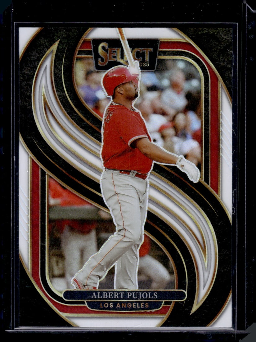 Albert Pujols White Prizm /99 2025 Select #101 St. Louis Cardinals: Panini Baseball MLB Trading & Sports Cards, Sports Cards for Sale Near Me, Prizm, Mosaic, Select, SP, SSP, Auction Memorabilia Lots for Sale On Line, World Series & Hall of Fame Players