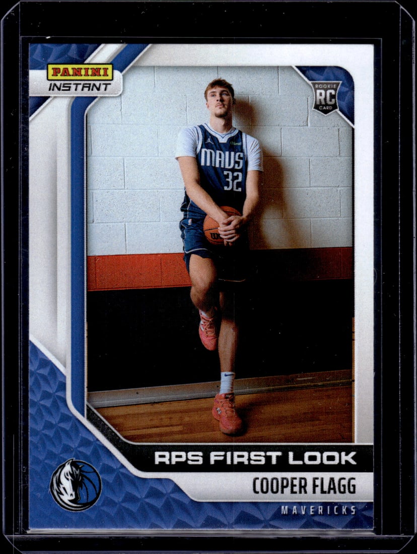Cooper Flagg Rookie Card /12312 2025-26 Panini Instant #RPSFL-16 Dallas Mavericks: Panini Select, Prizm, Mosaic, Contenders, Revolution, Phoenix, NBA Hoops, Rookie NFL Sports Trading Cards, Silver, SP, SSP, Wave Prizms, Numbered Cards, Basketball sports Cards for Sale Near Me, NBA C
