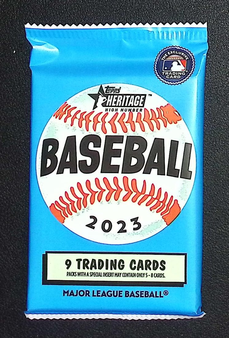 2023 Topps Heritage Baseball Card HIGH NUMBER BLASTER BOX PACK, Sports Cards, Rookie Cards, MLB (1 of 1)