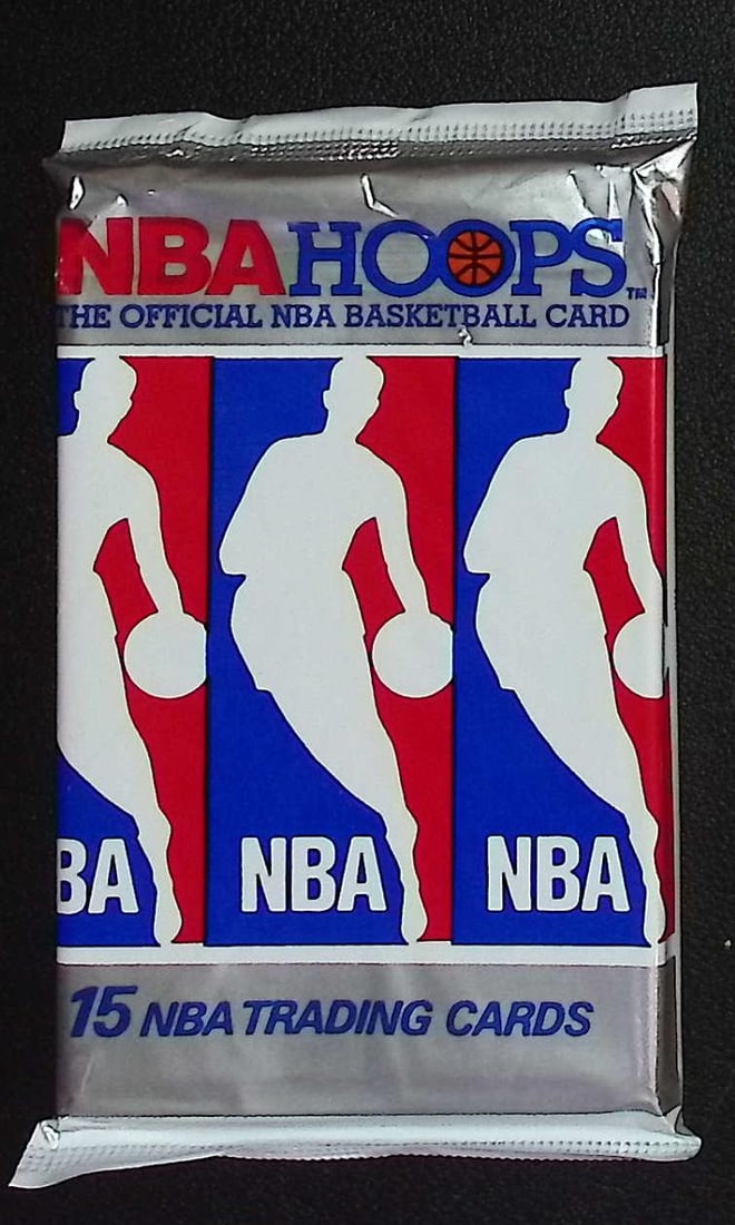 1990 NBA Hoops SERIES 1 Vintage Basketball Cards Retail Box Pack New Factory Sealed (1 of 1)