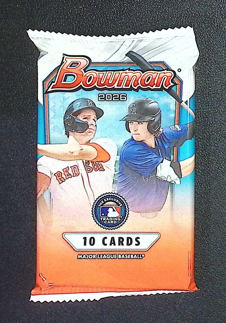 2026 Bowman Baseball Cards BLASTER BOX PACK, Roman Anthony Rookie Card, Konnor Griffin Prospect: Bowman Baseball MLB Trading & Sports Cards, Roman Anthony Rookie Card, Konnor Griffin Prospect, Sports Cards for Sale Near Me, Prospect, Refractors, Auction Lots for Sale on Line, World Series & Hall 