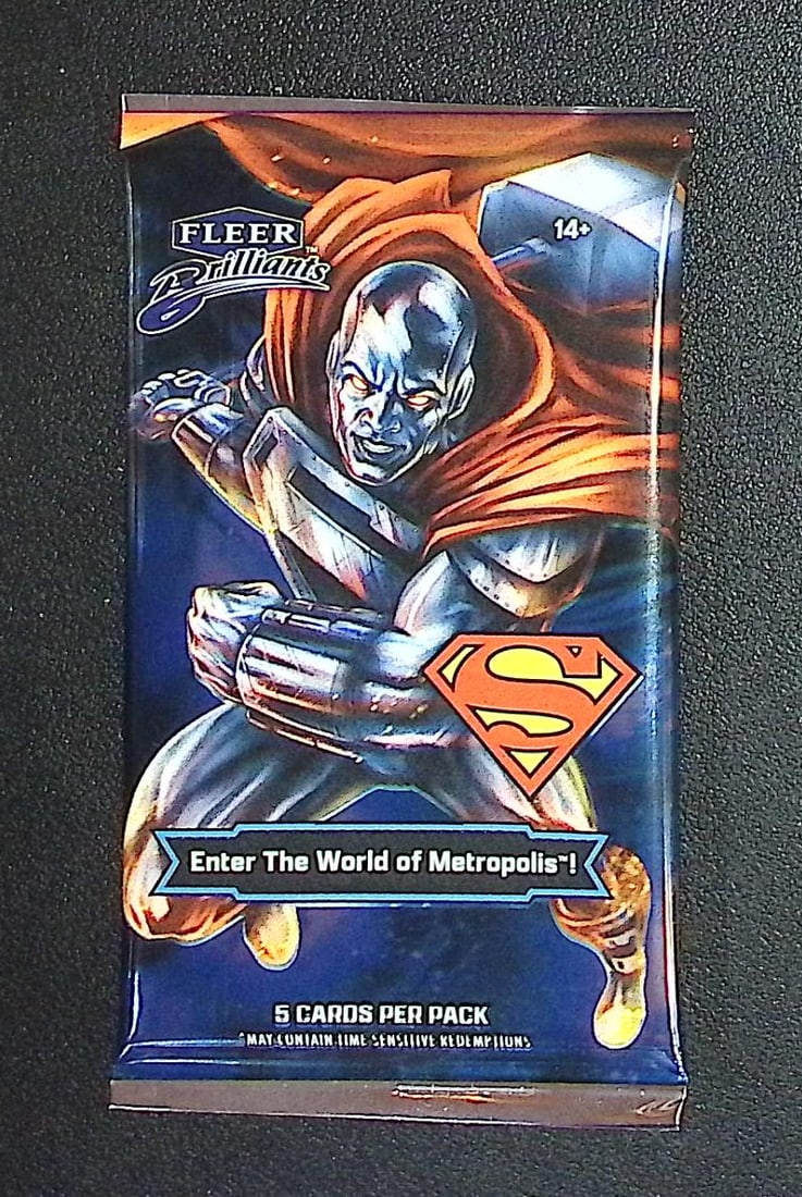 2025 Fleer Brilliants Superman Blaster Box Pack (1 of 1)