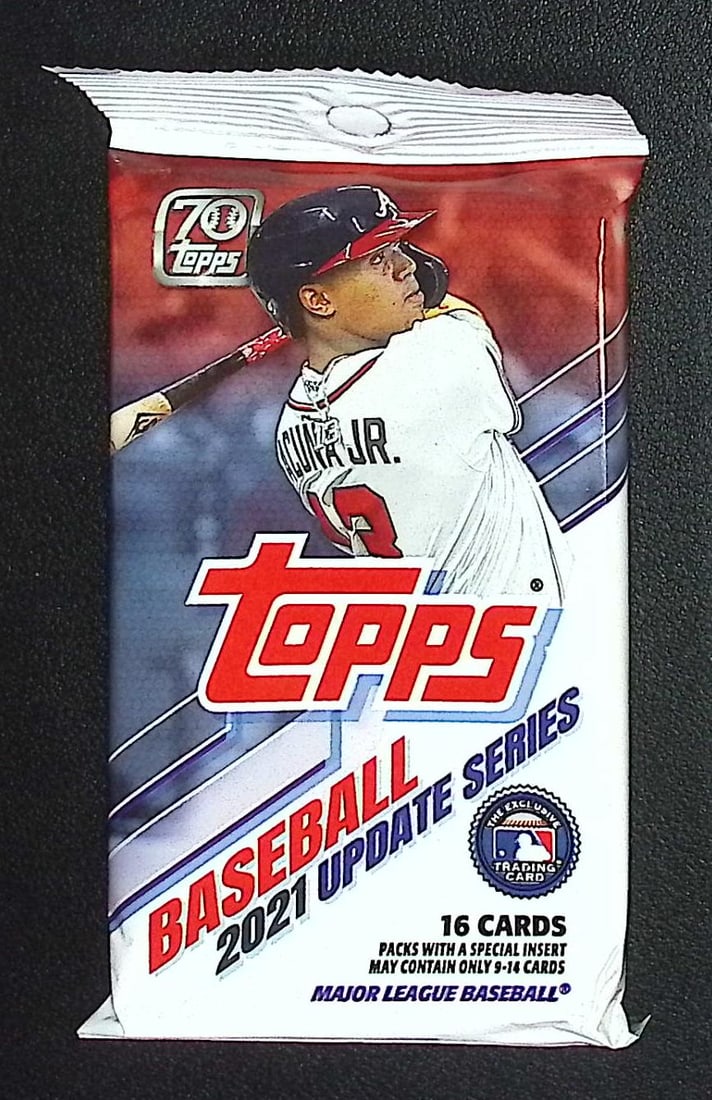 2021 Topps Baseball Update Series Baseball Card RETAIL HANGER PACK Sports Cards MLB Trading Cards (1 of 1)