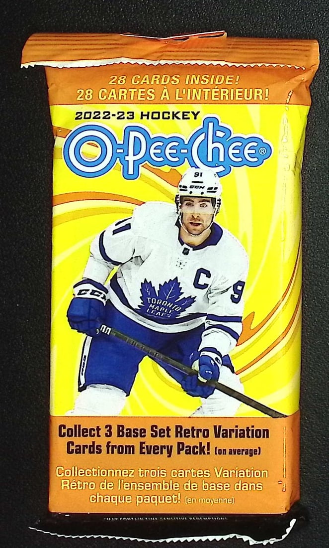 2022-'23 O Pee Chee HANGER VALUE FAT PACK NHL Trading Cards Stanley Cup: O Pee Chee Hockey NHL Trading & Sports Cards, Connor McDavid, Alex Ovechkin, Sports Cards for Sale Near Me, Rookie Players, Auction Lots for Sale Near Me, Stanley Cup & Hall of Fame Players