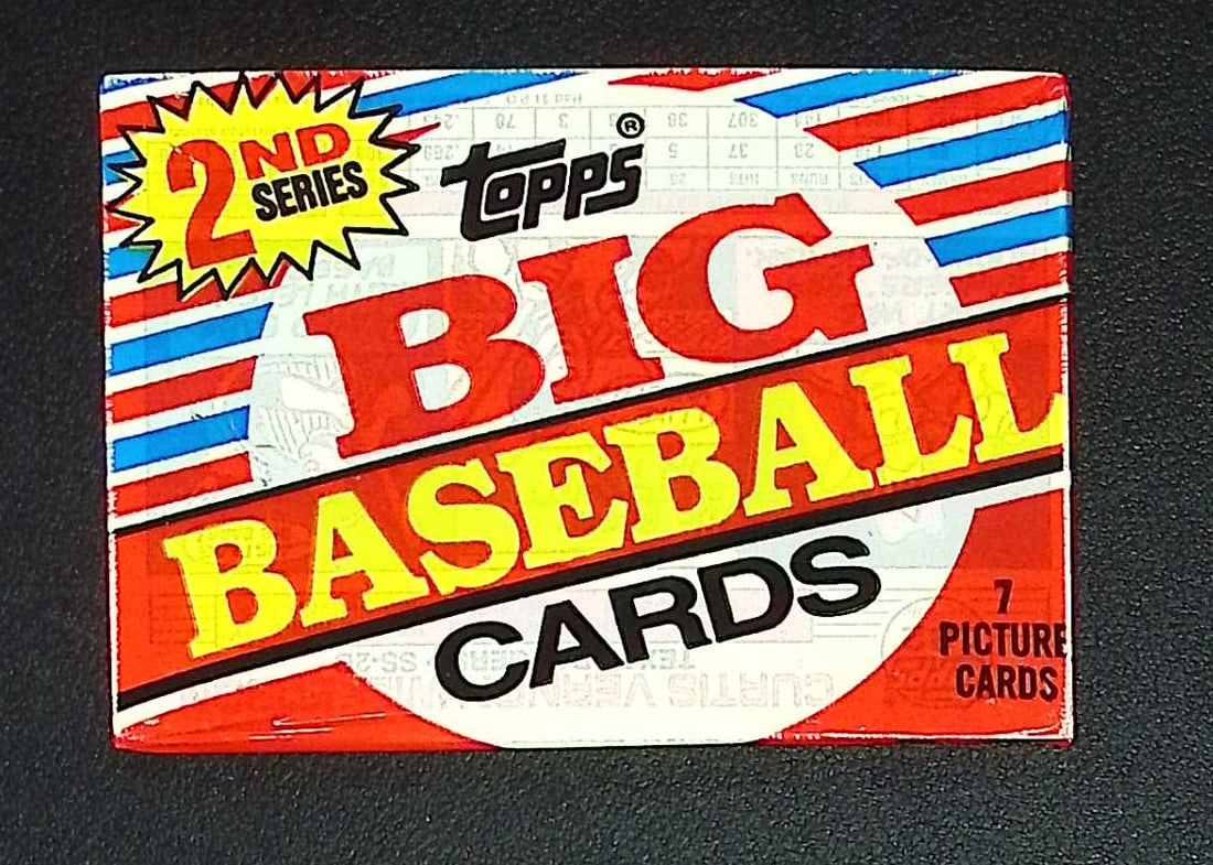 1988 Topps Vintage Big Baseball Cards Series 2 Retail Box Pack Sports Cards (1 of 1)