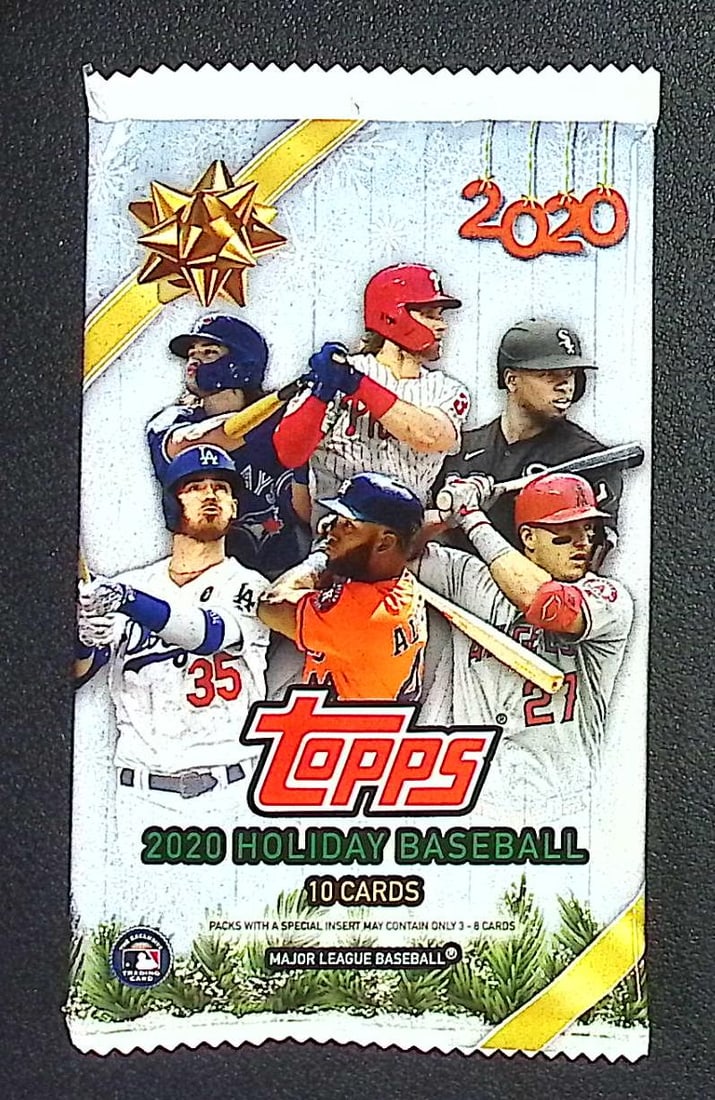 2020 Topps HOLIDAY Baseball Mega Box Pack - MLB Trading Card (1 of 1)
